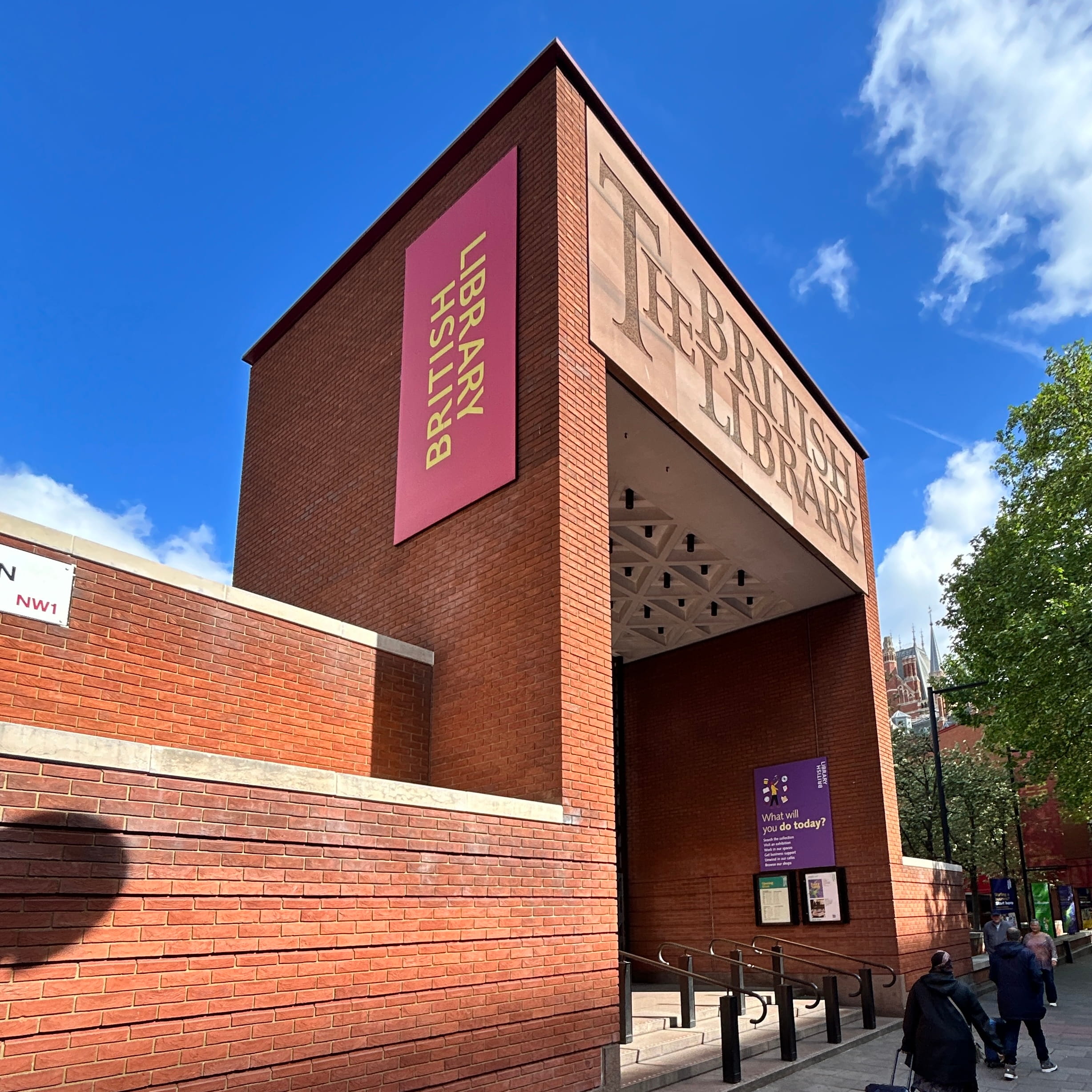 The British Library reader orientation at St Pancras