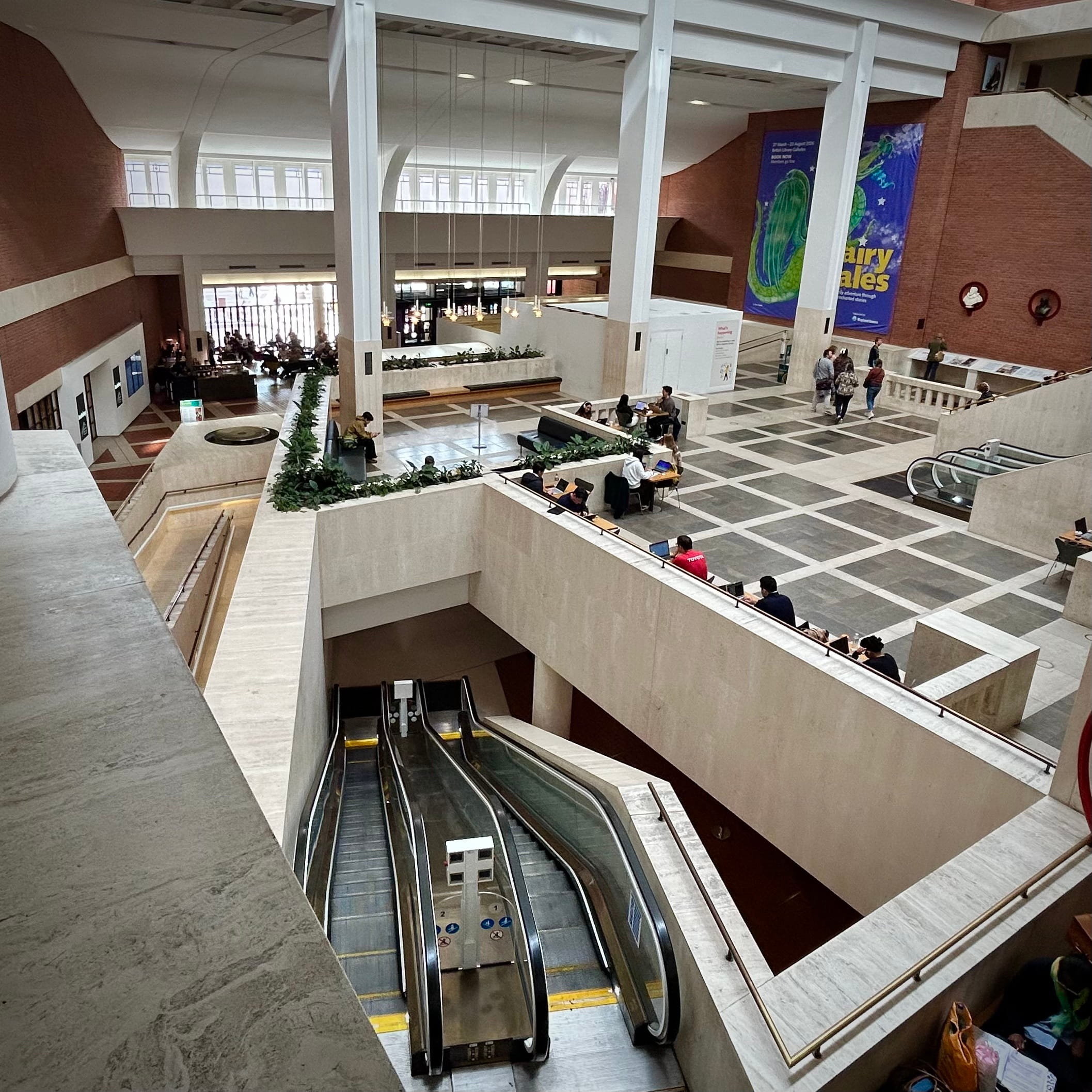 The British Library reader orientation, photograph 2