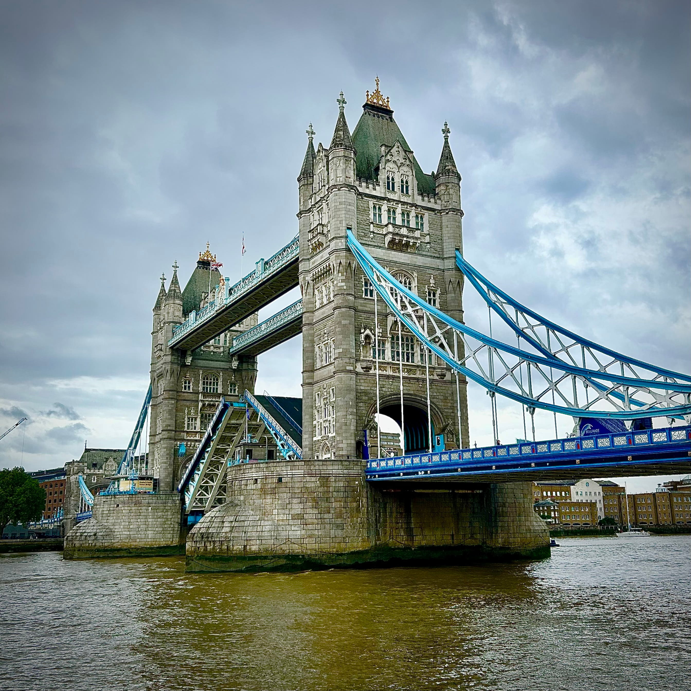 Tower Bridge landmark visitor signage