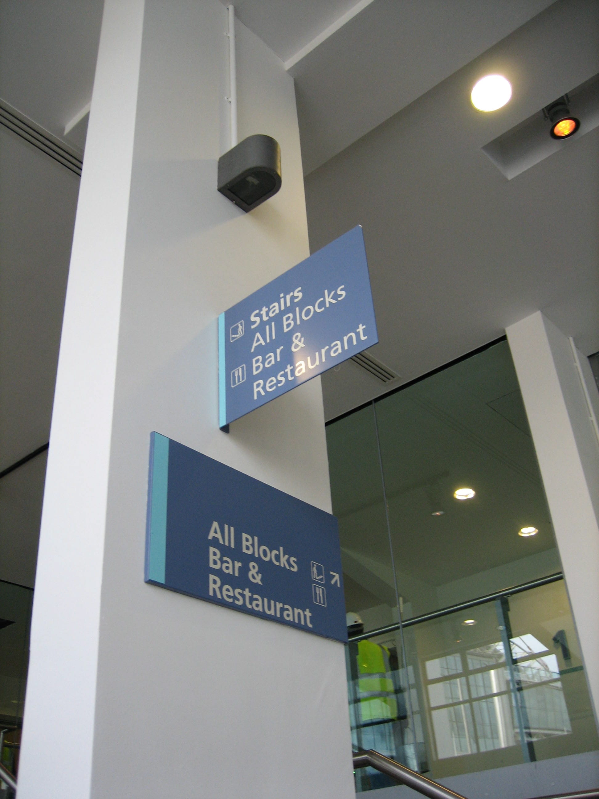 Wembley Arena venue signage, photograph 2